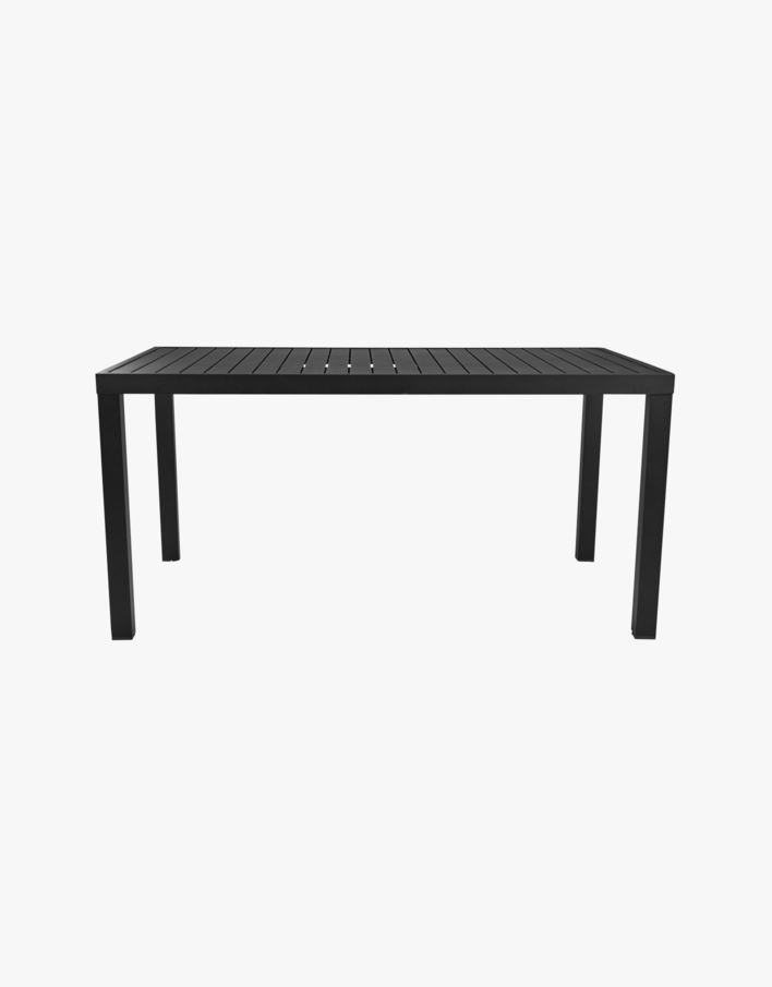 Hagebord svart - 152,5x90x74 cm svart - 1