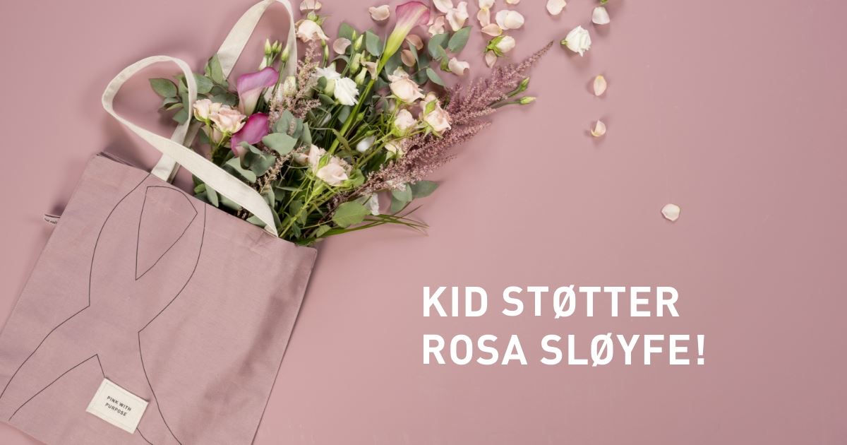 Kid Interiør støtter Rosa sløyfe-aksjonen