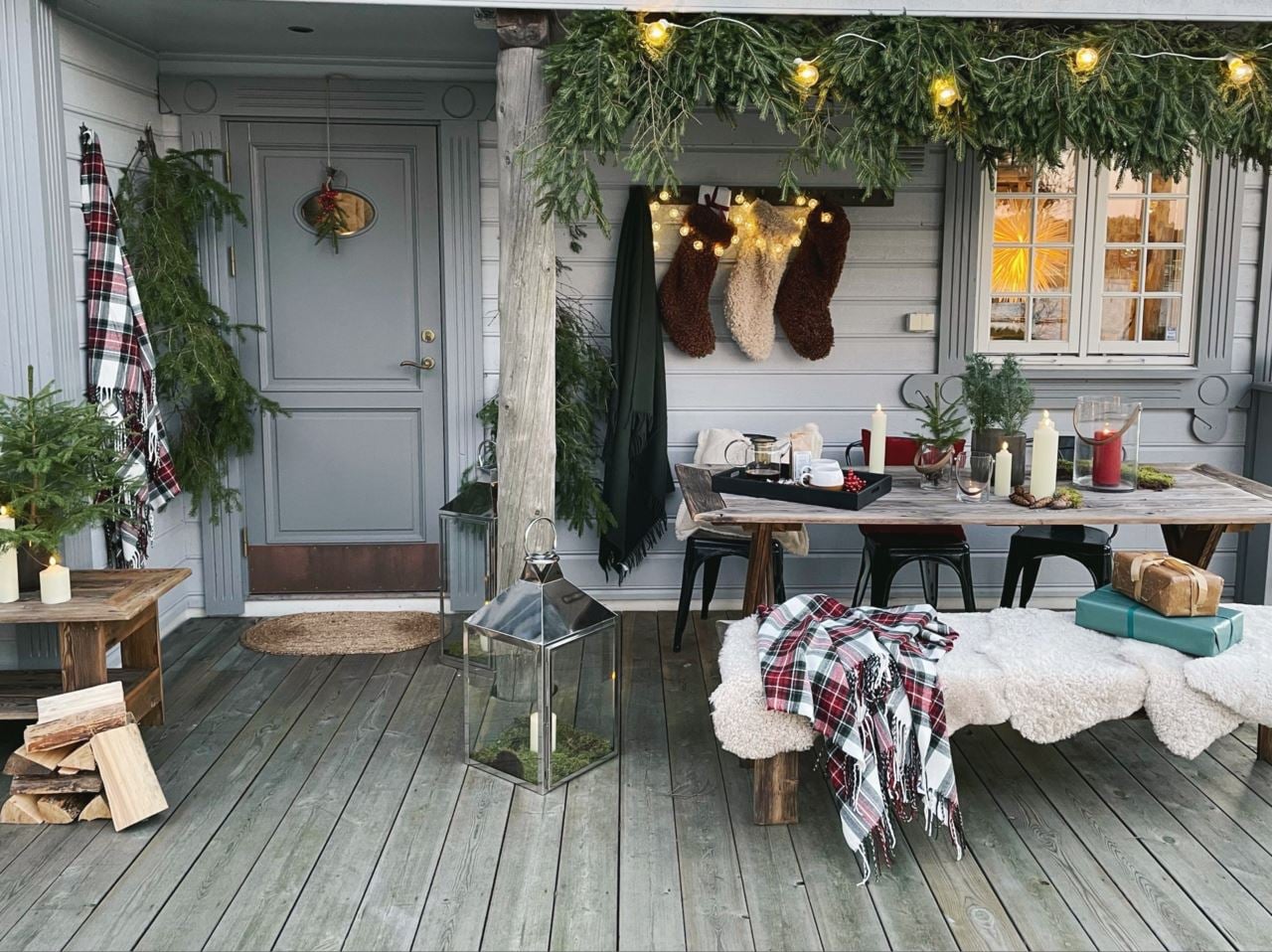 Interør Pynt Pynt inngangspartiet til jul - Kid