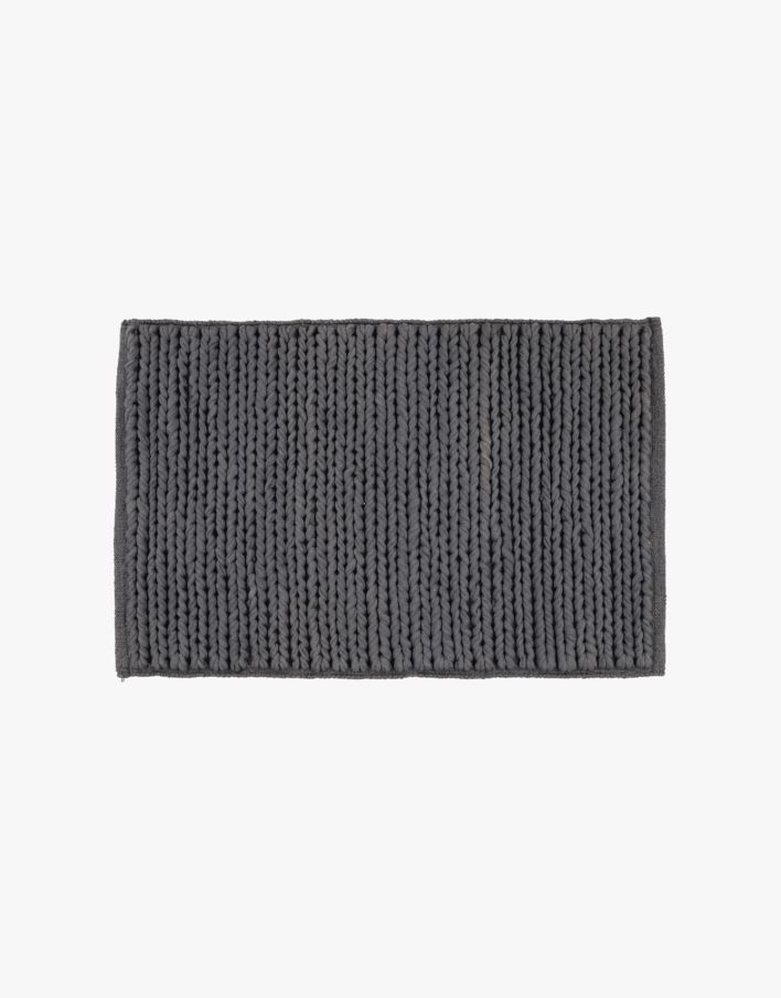 Badematte koksgrå - 50x80 cm koksgrå - 1