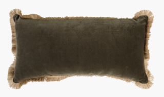 Kid Andrea Fringe Pyntepute Mørk Brun 35x70 cm