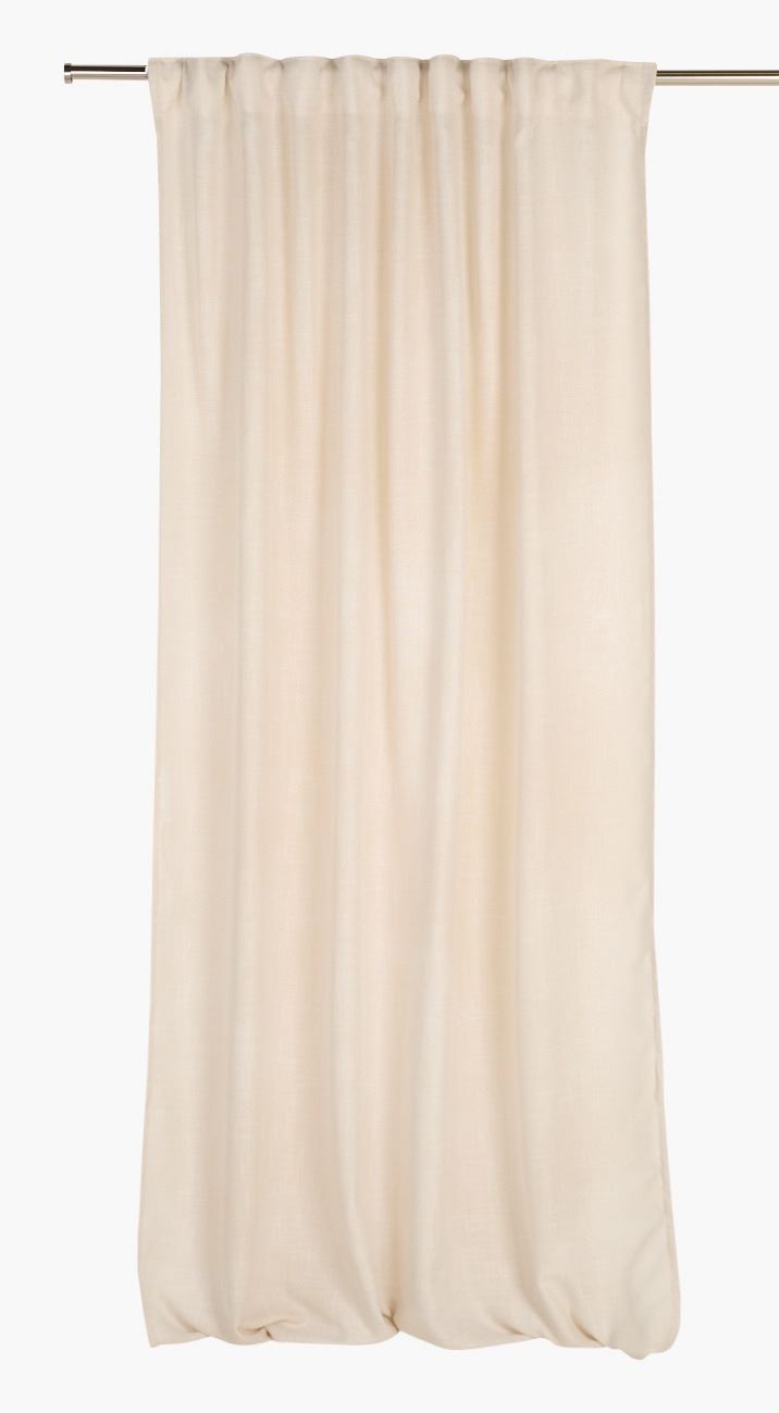 Gardin lys beige - 135x300 cm lys beige - 1