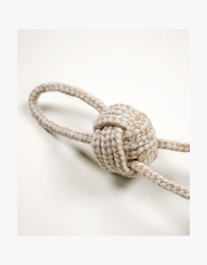 Hundeleke hvit - 14x5x5 cm hvit - 1