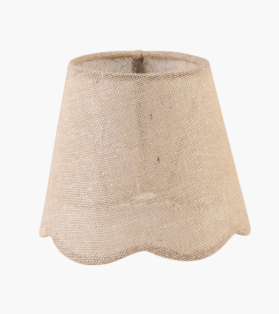 Lampeskjerm natur - 13x16 cm natur - 1