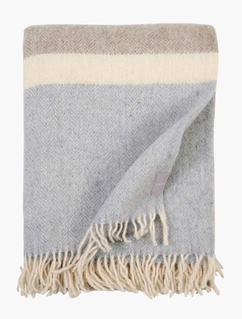 Ullpledd multi beige - 130x170 cm multi beige - 1