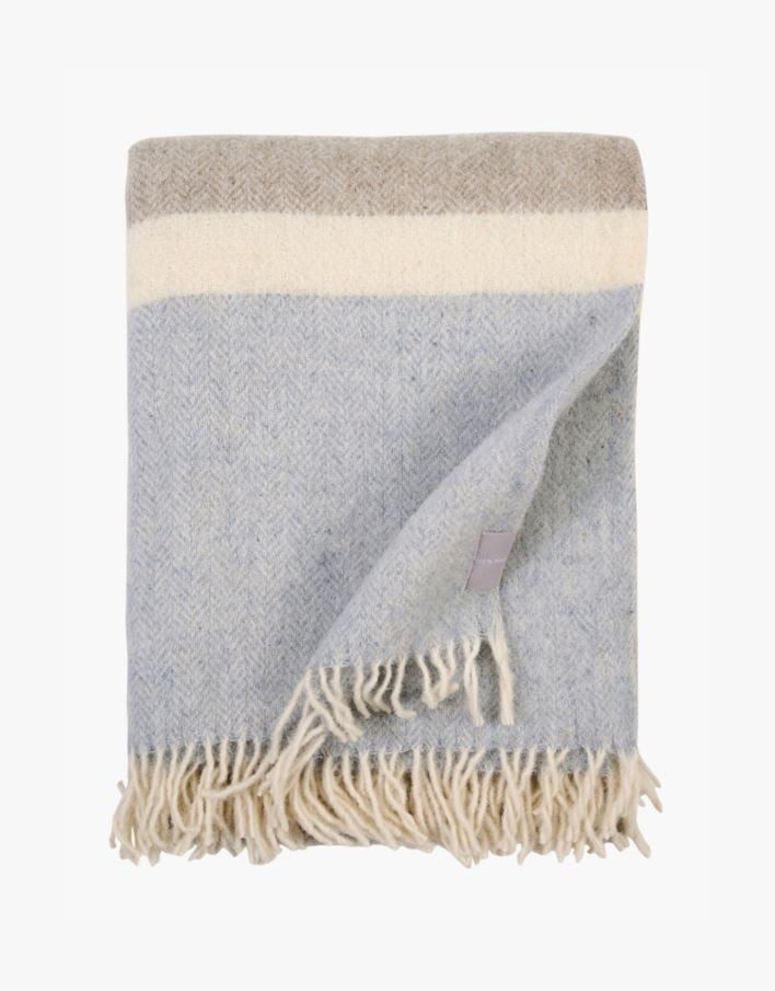 Ullpledd multi beige - 130x170 cm multi beige - 1