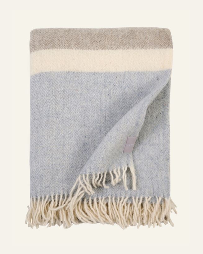 Ullpledd multi beige - 130x170 cm multi beige - 1