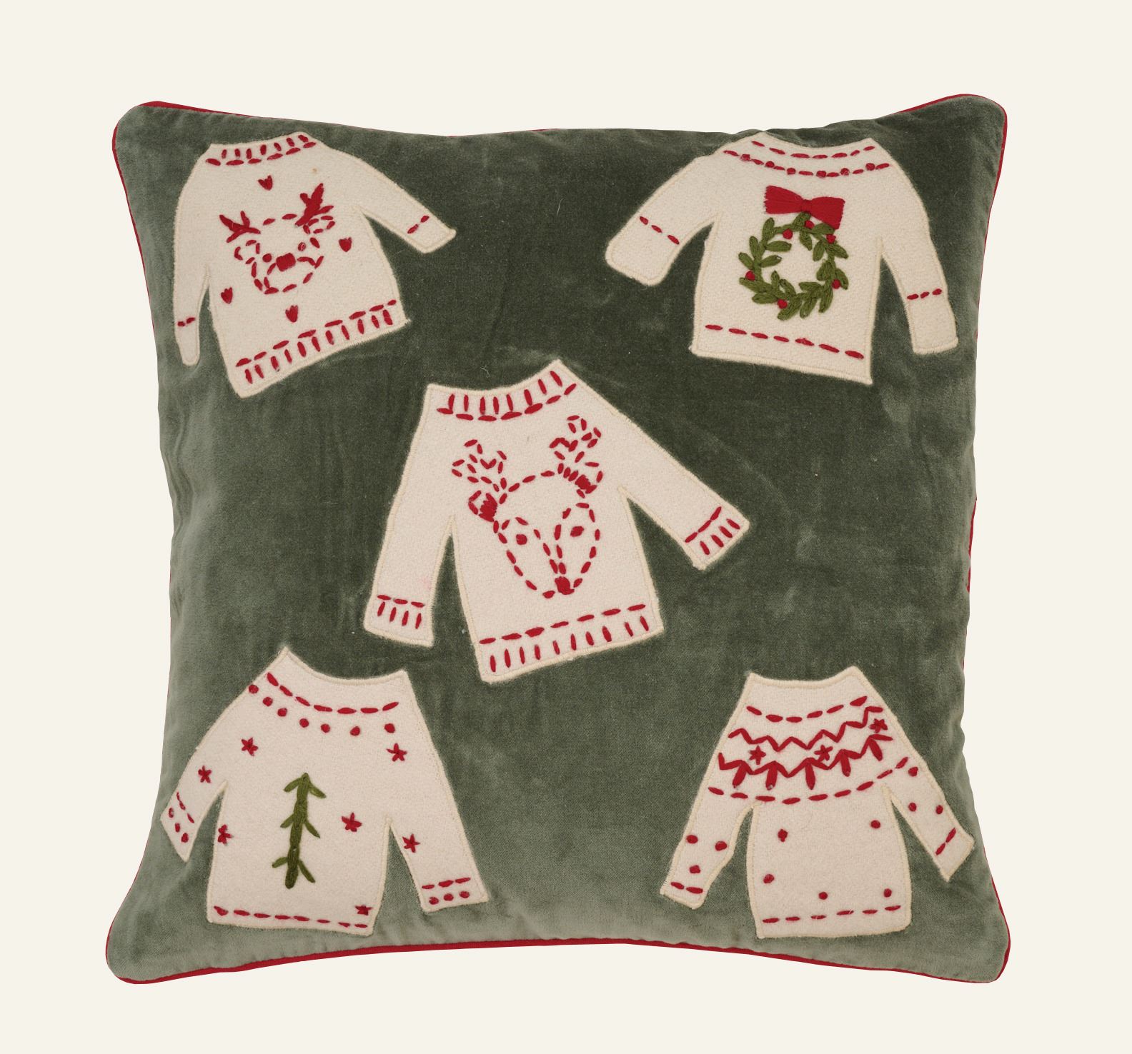 Pynteputetrekk grønn - 45x45 cm grønn - 1