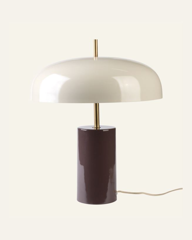Bordlampe multi beige - 38x38x48 cm multi beige - 1