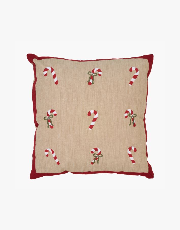 Pynteputetrekk multi rød - 50x50 cm multi rød - 1