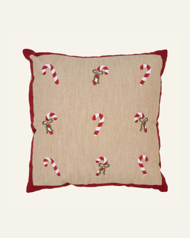 Pynteputetrekk multi rød - 50x50 cm multi rød - 1