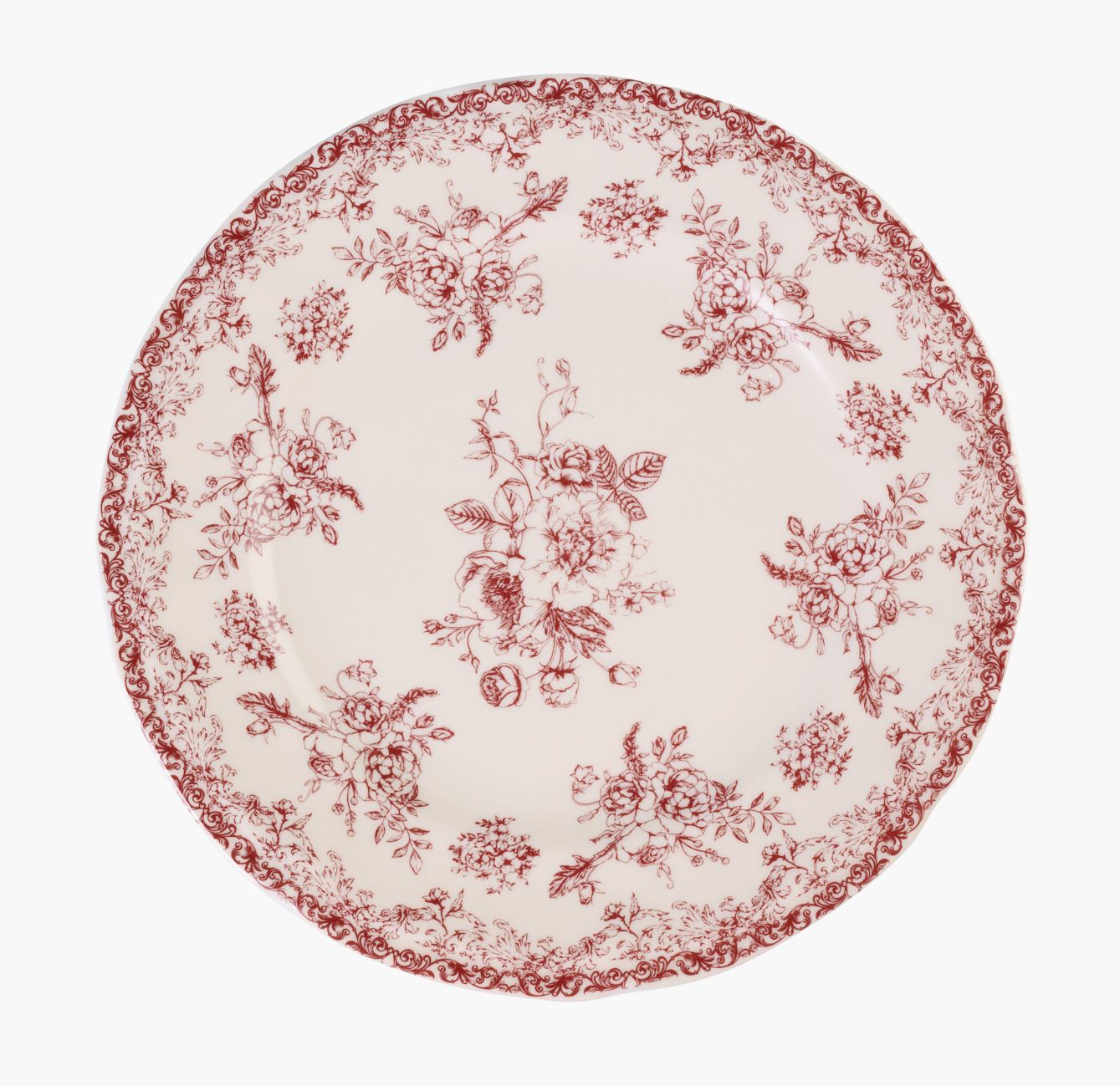 Tallerken rød - ø26,4 cm rød - 1