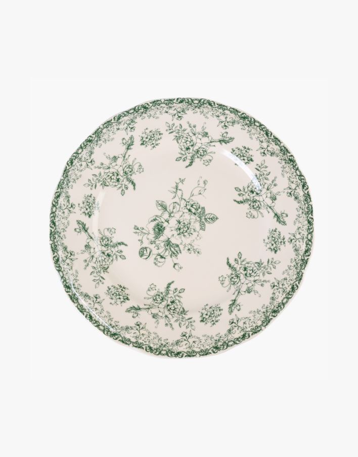 Tallerken grønn - ø20 cm grønn - 1