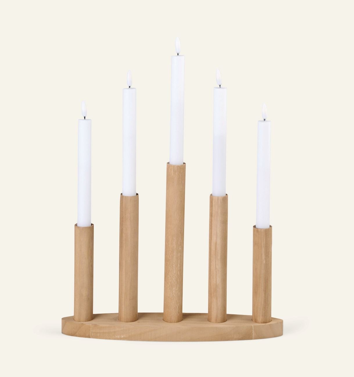 Adventsstake natur - 34x7x47 cm natur - 1