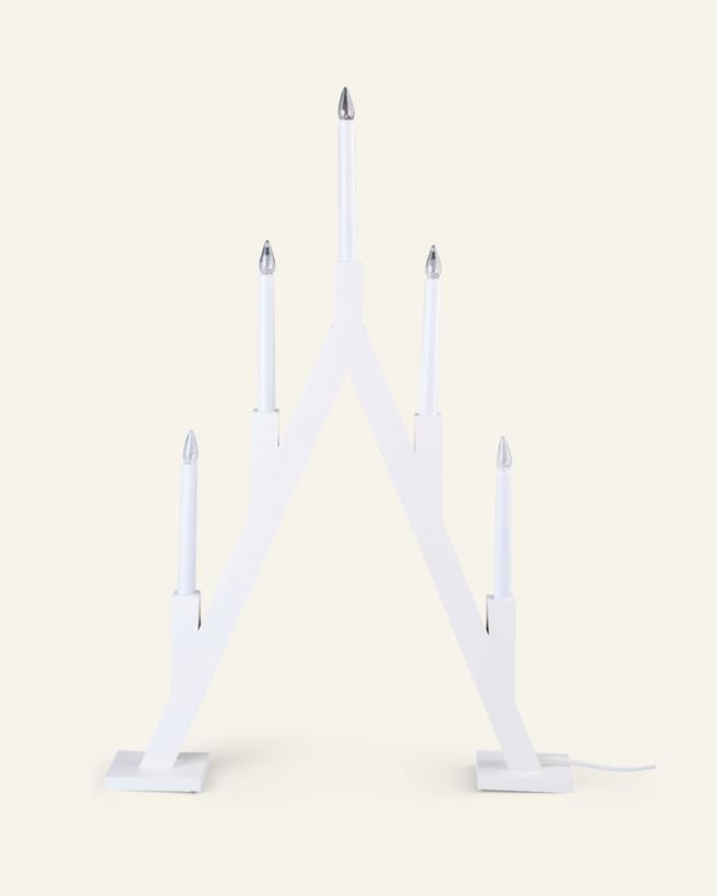 Adventsstake hvit - 52x8x76,5 cm hvit - 1