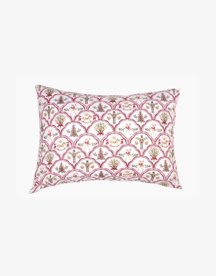 Flanell putevar multi rød - 50x70 cm multi rød - 1