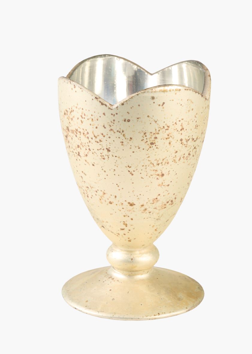 Vase multi sølv - 7x11 cm multi sølv - 1