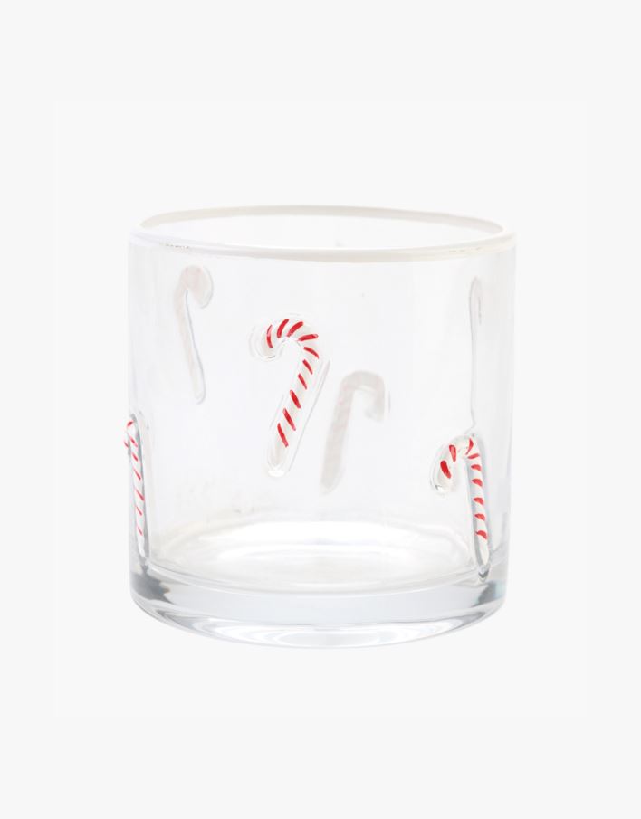 Telysholder multi rød - 10x10 cm multi rød - 1