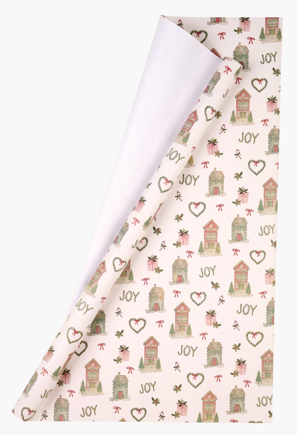 Gavepapir multi rød - 70cm x 3m multi rød - 1