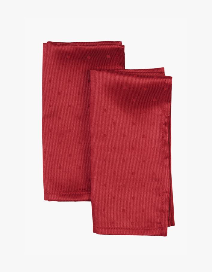 Tøyserviett rød - 45x45 cm rød - 1
