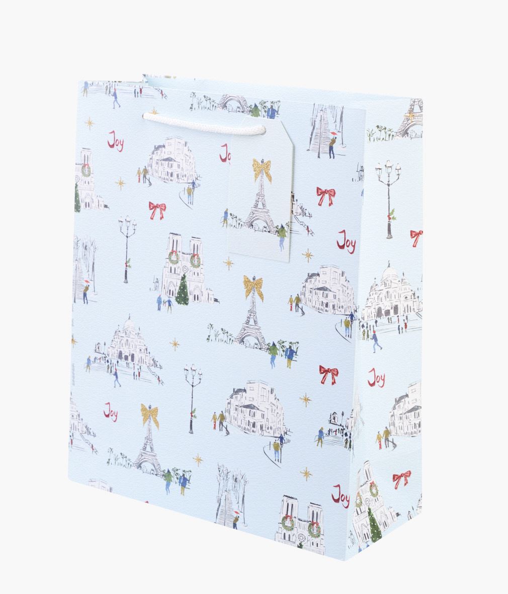 Gavepose multi blå - 24x29x10 cm multi blå - 1