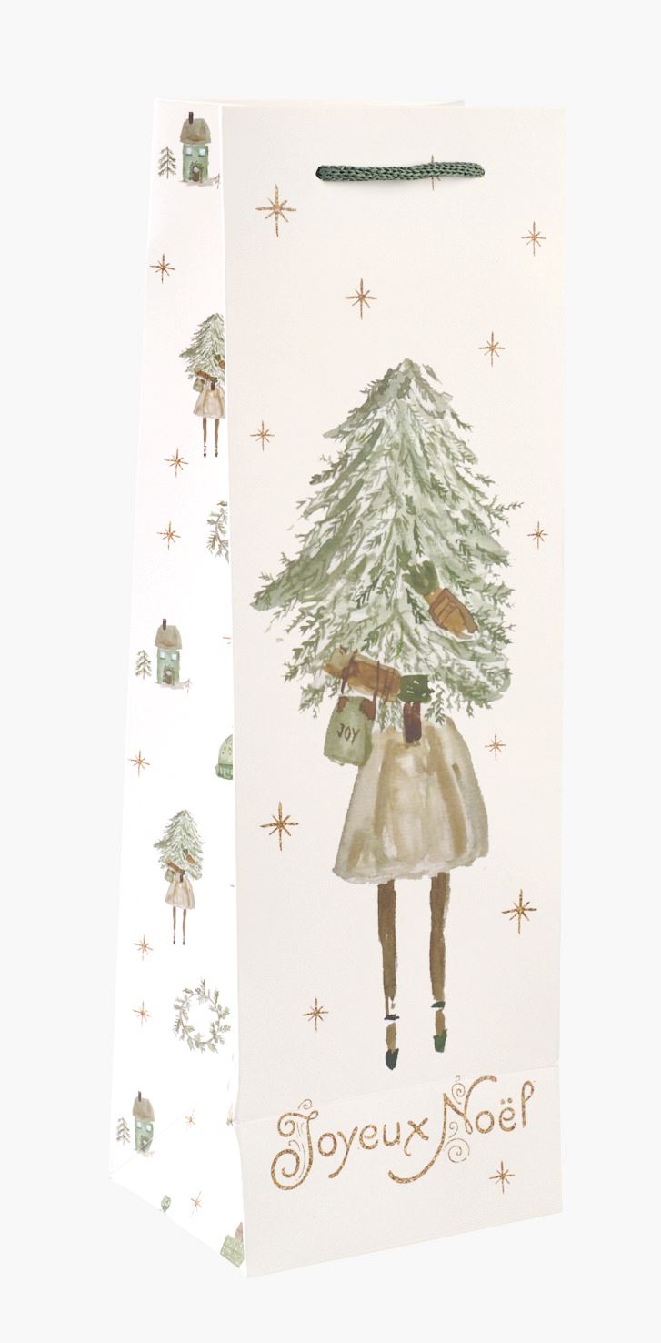 Flaskepose multi grønn - 12x36x10 cm multi grønn - 1