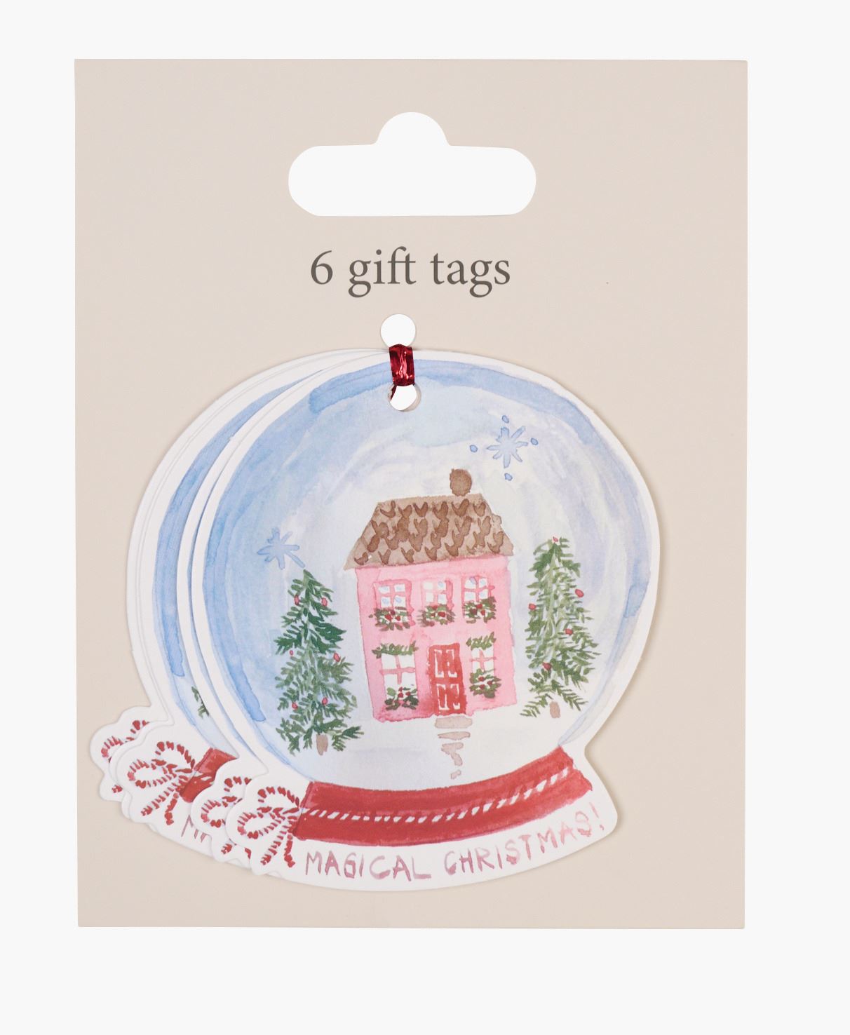 Merkelapp 6stk multi - 7 cm multi - 1