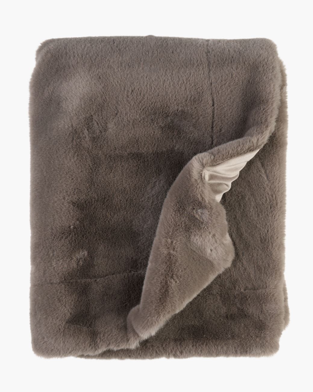 Pelspledd taupe - 130x170 cm taupe - 1