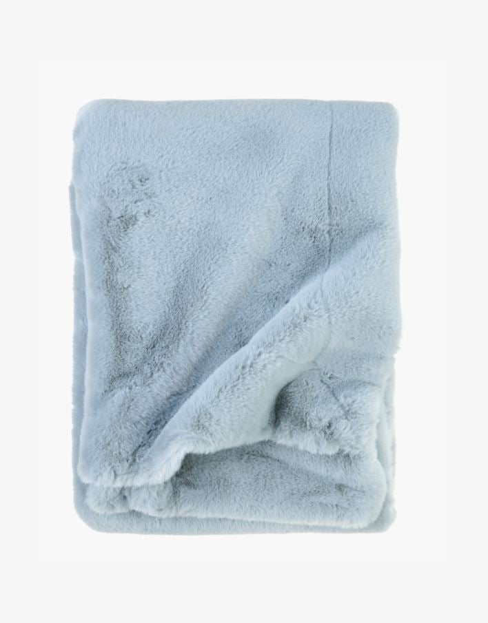 Pelspledd lys blå - 130x170 cm lys blå - 1