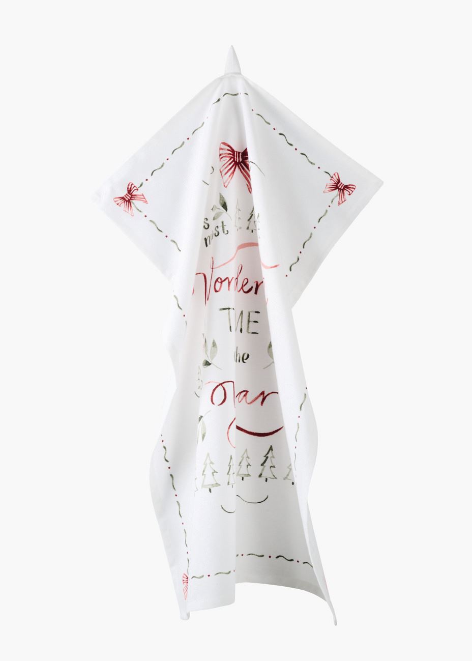 Kjøkkenhåndkle hvit - 70x50 cm hvit - 1