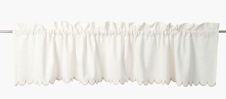 Gardinkappe hvit - 40x200 cm hvit - 1