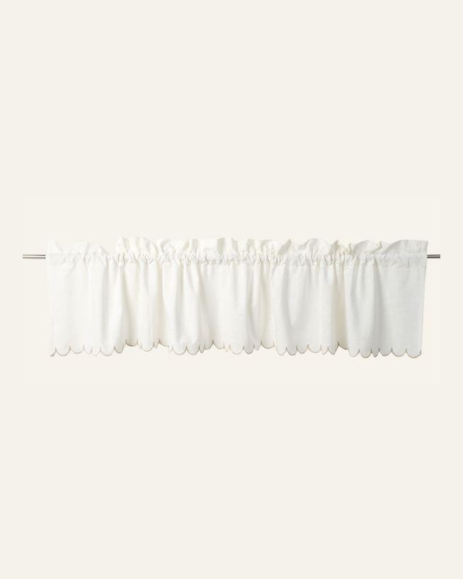 Gardinkappe hvit - 40x200 cm hvit - 1