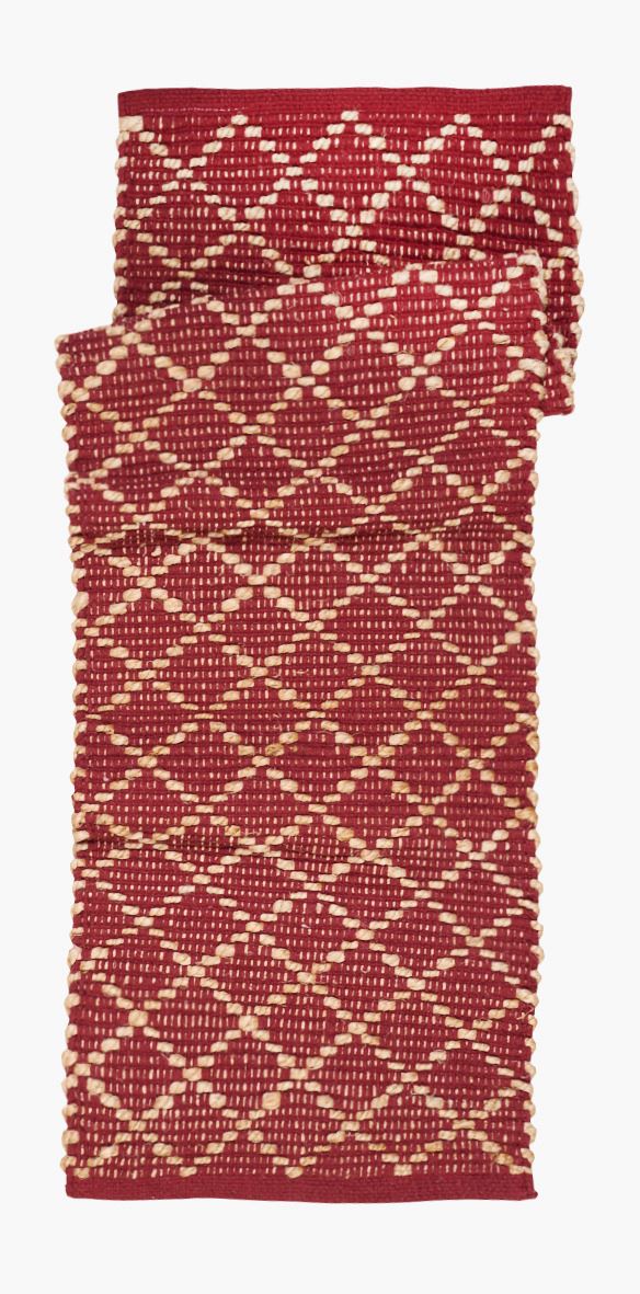 Løper rød - 33x110 cm rød - 1