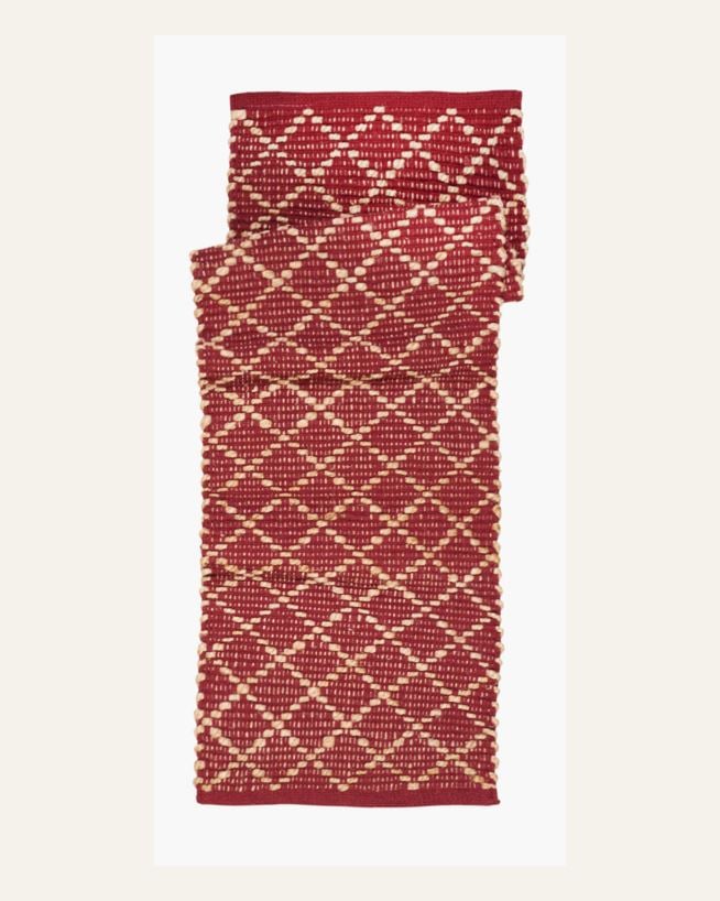 Løper rød - 33x110 cm rød - 1