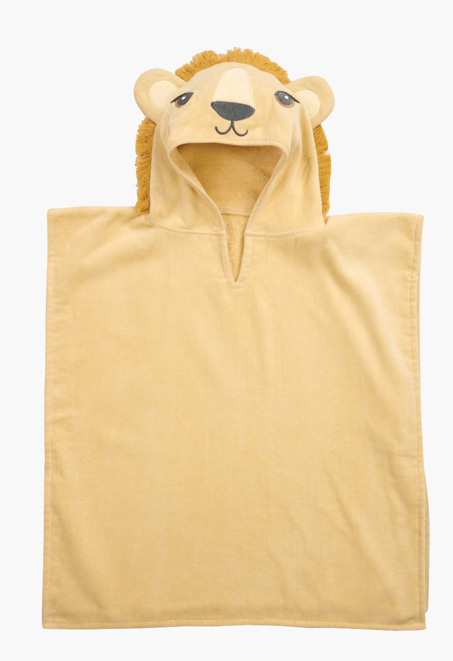 Poncho gul - 60x67 cm gul - 1