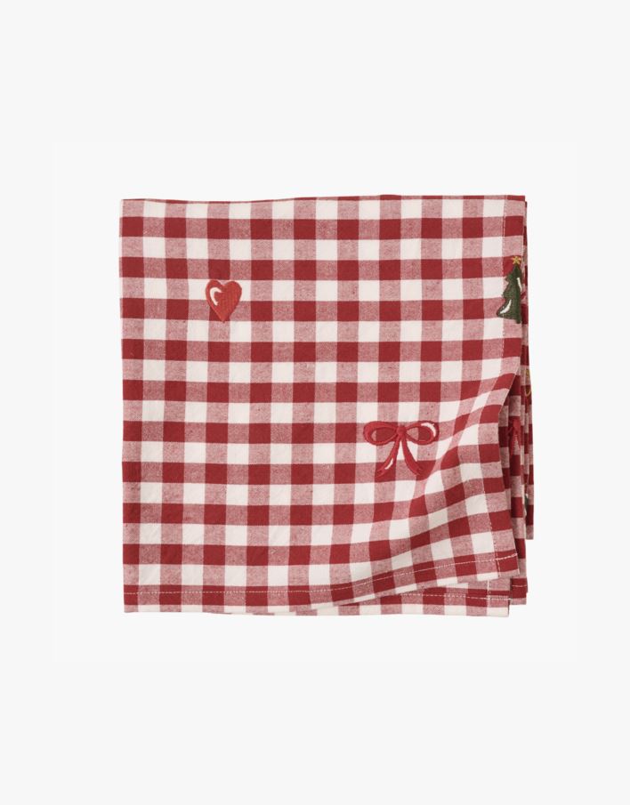 Duk rød - 90x90 cm rød - 1