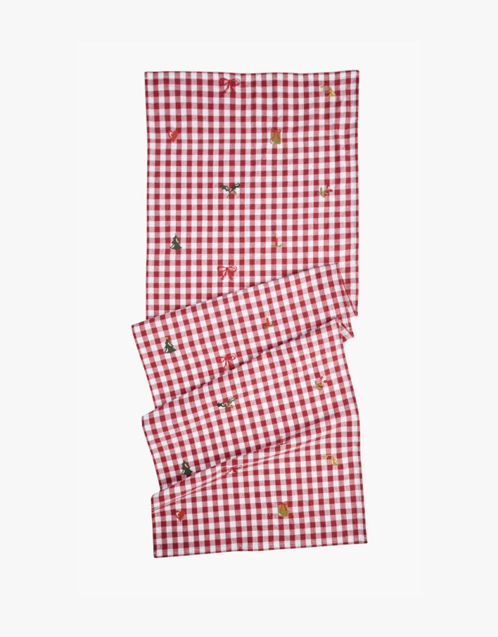 Løper rød - 45x140 cm rød - 1