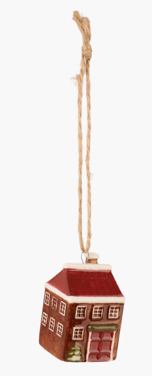 Juletrepynt multi rød - 3,4x3,2x5,1 cm multi rød - 1