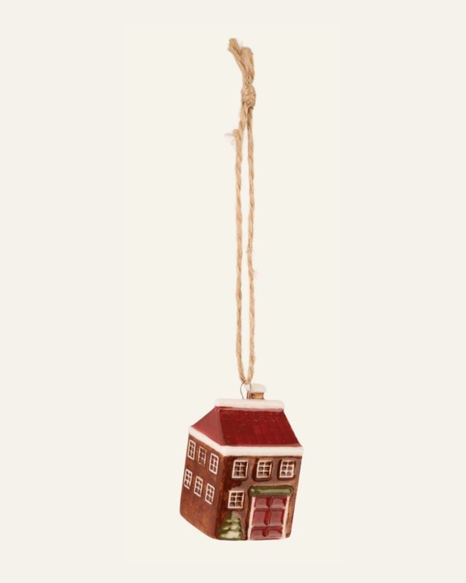 Juletrepynt multi rød - 3,4x3,2x5,1 cm multi rød - 1
