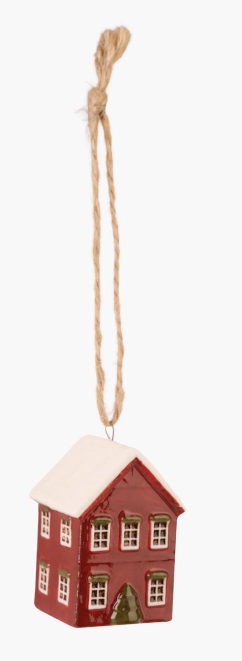 Juletrepynt multi rød - 3,7x3,5x5,7 cm multi rød - 1