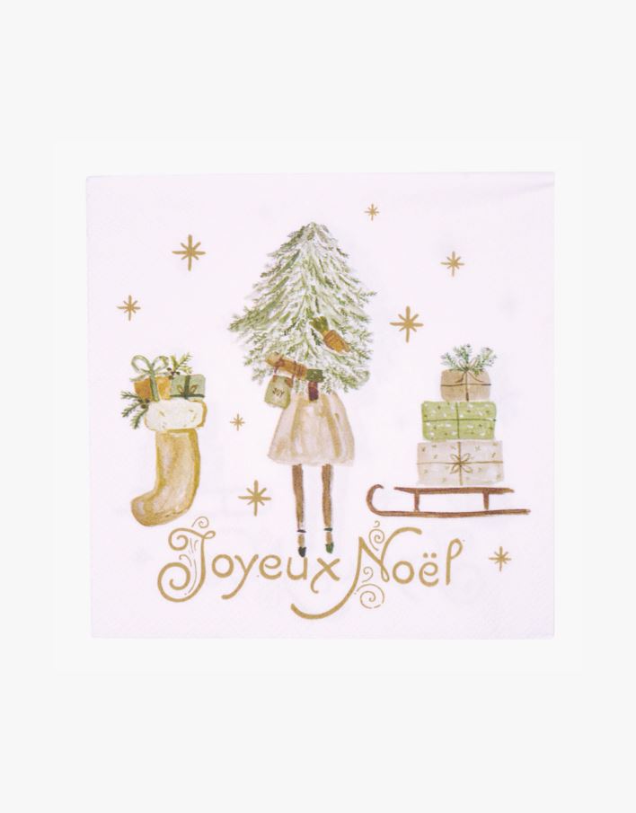 Papirservietter multi grønn - 33x33 cm multi grønn - 1