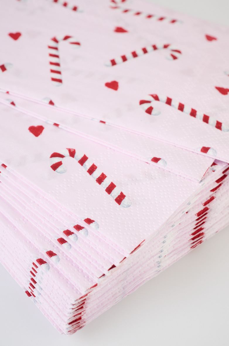 Kjøkkenservietter multi rosa - 2
