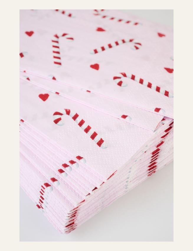 Kjøkkenservietter multi rosa - 2