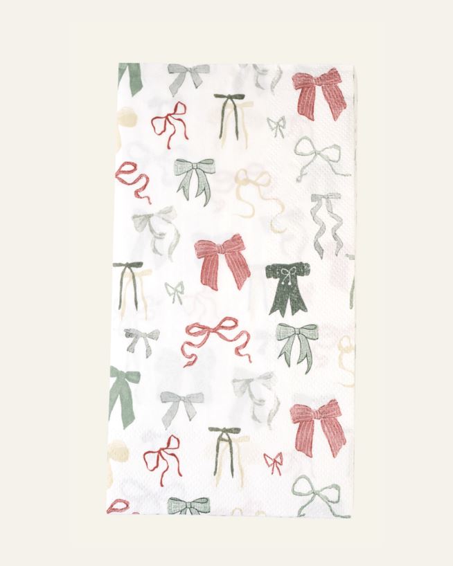 Kjøkkenservietter multi rød - 33x42 cm multi rød - 1