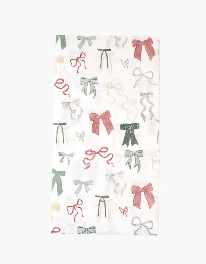 Kjøkkenservietter multi rød - 33x42 cm multi rød - 1