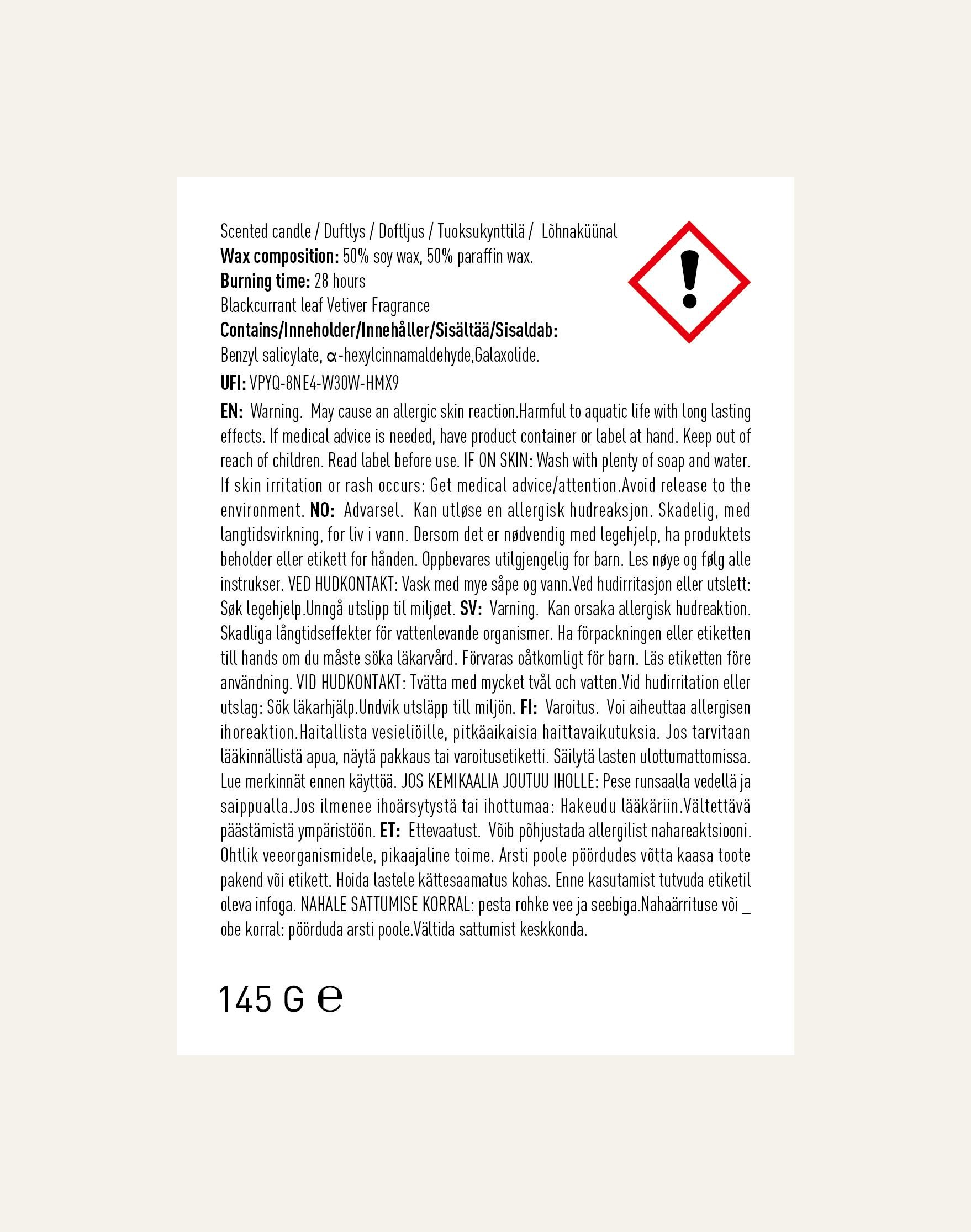 Duftlys lys blå - 4