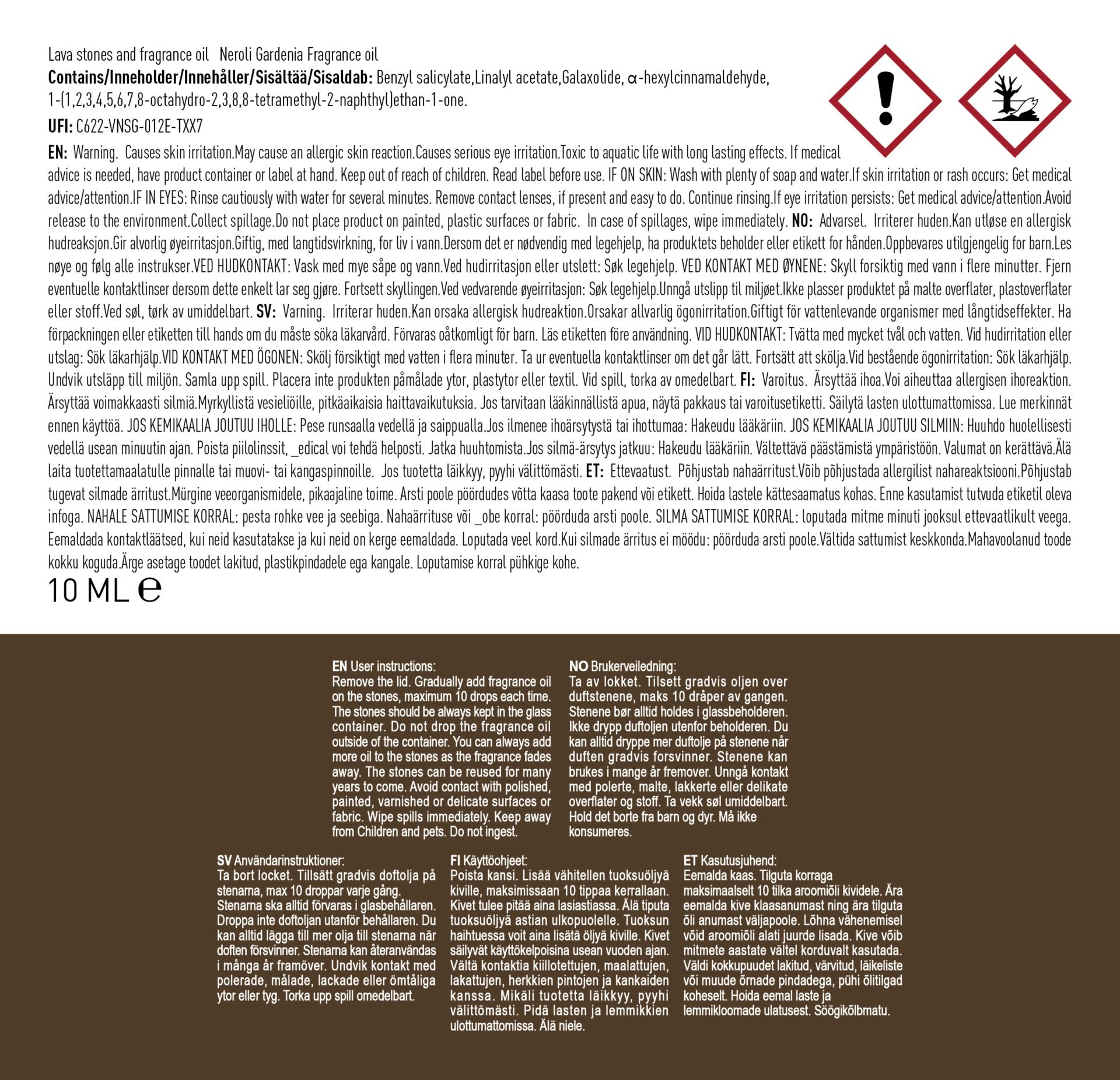 Duftstein brun - 5