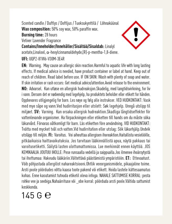 Duftlys gråblå - 4