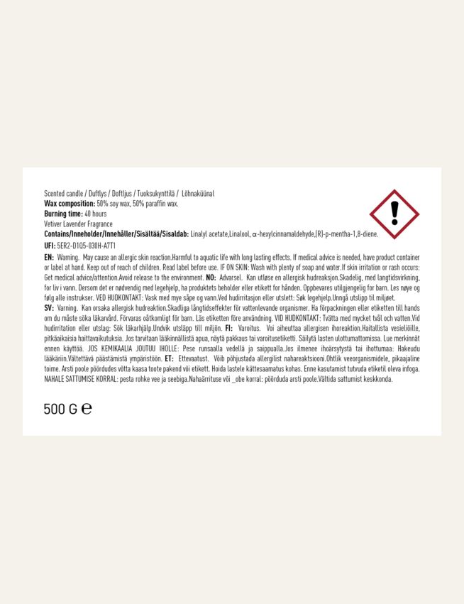 Duftlys gråblå - 4