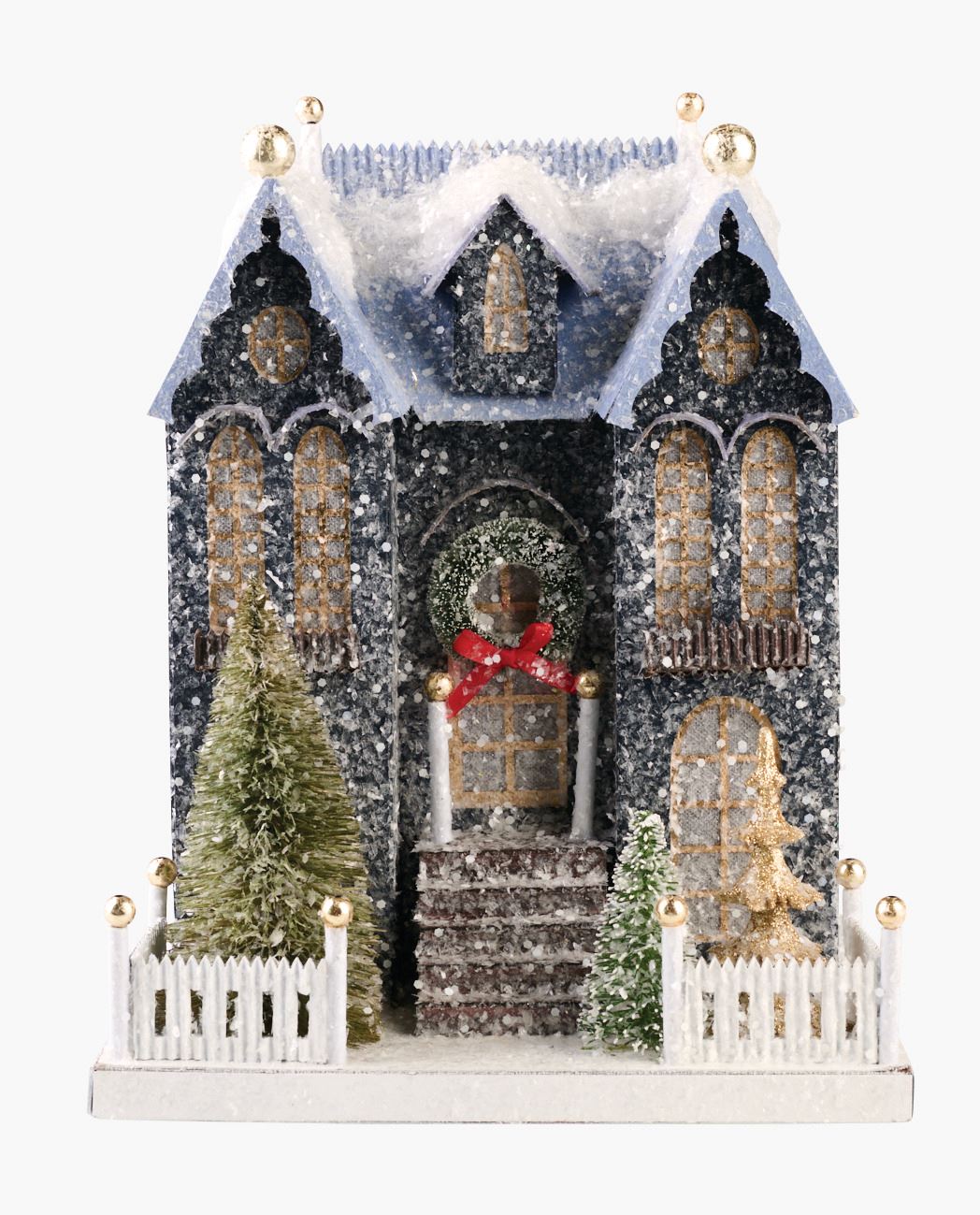 Pynt multi blå - 25,1x22,2x31,8 cm multi blå - 1